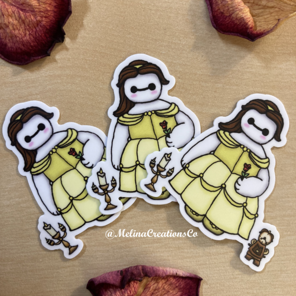 Baymax as Belle sticker - Image 2